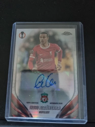 Thiago Alcantara 2023 Topps Chrome