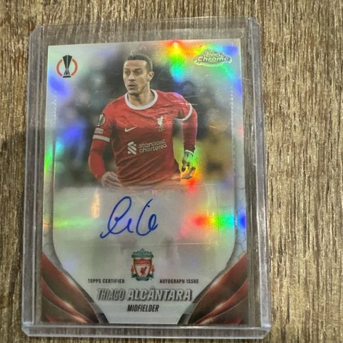 Thiago Alcantara 2023 Topps Chrome Competizione UEFA