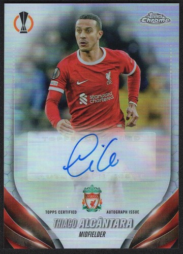 Thiago Alcantara 2023 Topps Chrome Refractor