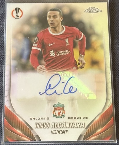 Thiago Alcantara 2023 Topps Chrome Refractor