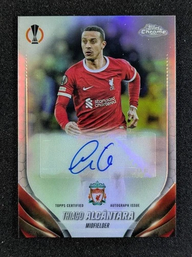 Thiago Alcantara 2023 Topps Chrome Refractor