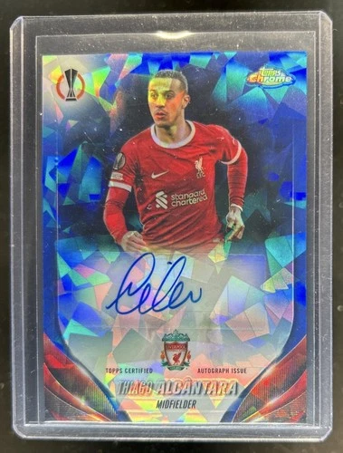 Thiago Alcantara 2023 Topps Chrome Sapphire
