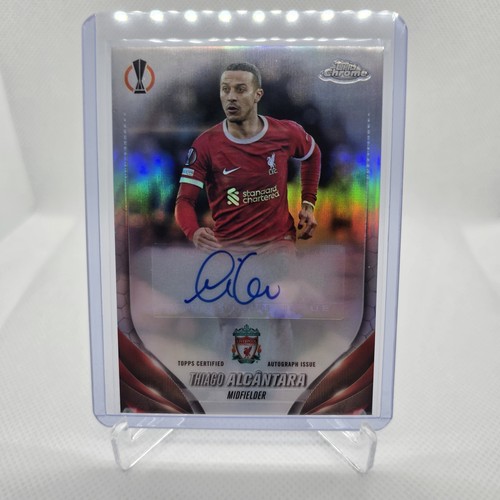 Thiago Alcantara 2023 Topps Chrome UEFA