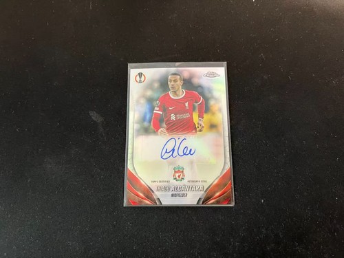 Thiago Alcantara 2023 Topps Chrome UEFA Calcio CA-TA