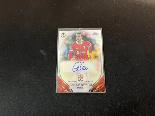 Thiago Alcantara 2023 Topps Chrome UEFA Silver