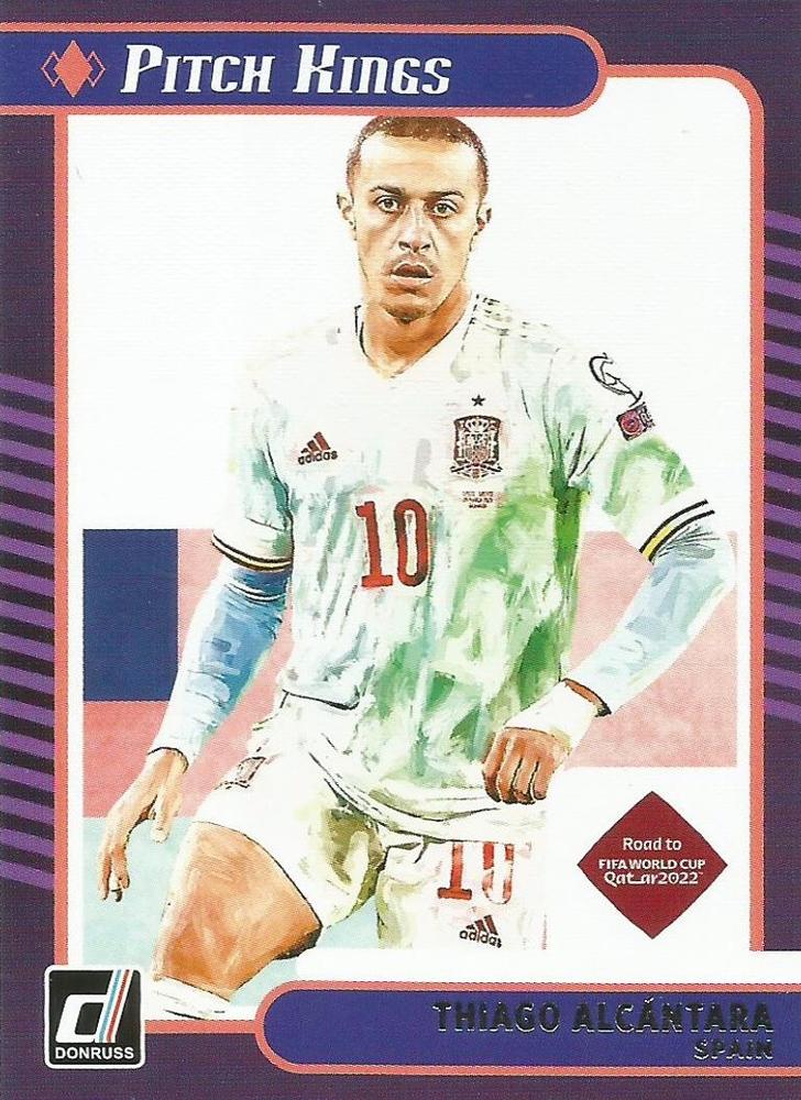 Thiago Alcantara 2021 Panini Donruss Soccer 1