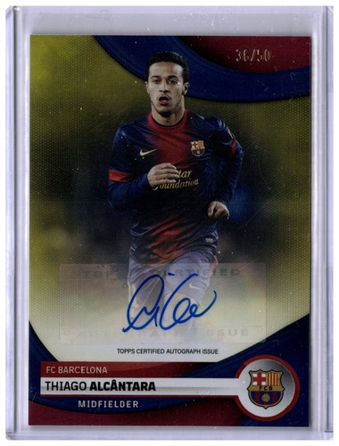Thiago Alcantara 2023 Topps FC /50