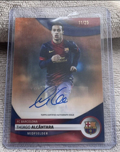 Thiago Alcantara 2023 Topps FC Barcelona Team Set /25