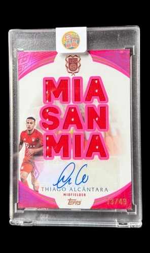 Thiago Alcantara 2024 Topps FC Bayern 125 Years /49