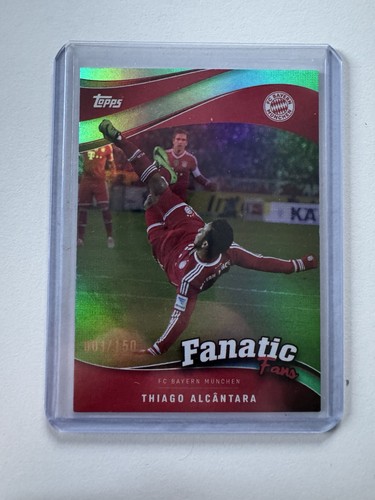 Thiago Alcantara 2024 Topps FC Bayern München Fan Set /150