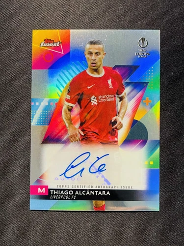 Thiago Alcantara 2023 Topps Finest Refractor