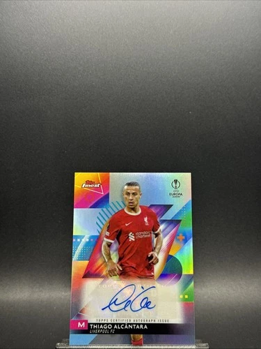 Thiago Alcantara 2023 Topps Finest Refractor
