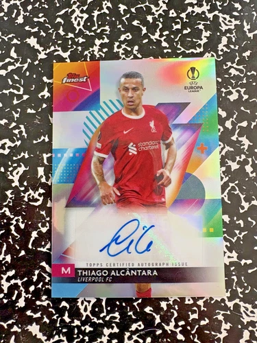 Thiago Alcantara 2023 Topps Finest Refractor