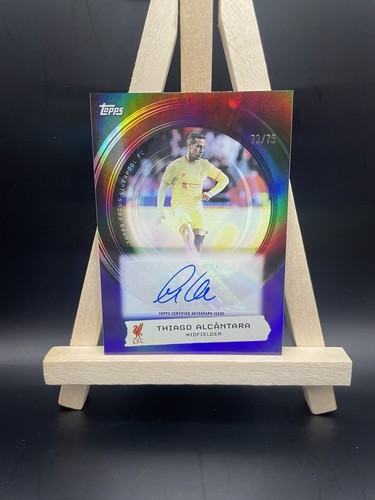 Thiago Alcantara 2025 Topps Focus /75