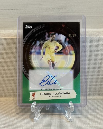 Thiago Alcantara 2025 Topps Focus /99