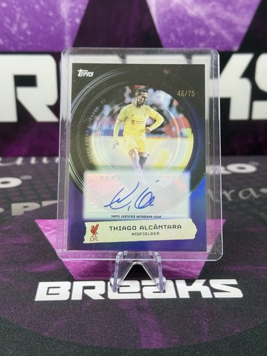 Thiago Alcantara 2025 Topps Focus Purple /75