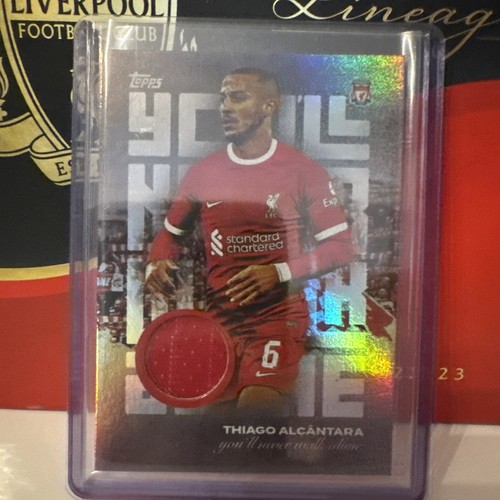 Thiago Alcantara 2023 Topps LFC Team Set
