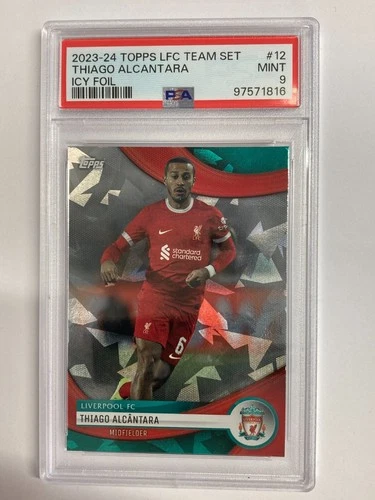 Thiago Alcantara 2023 Topps LFC Team Set Ice