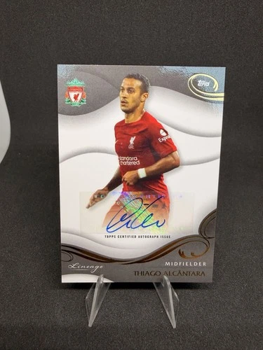 Thiago Alcantara 2022 Topps Liverpool FC Lineage