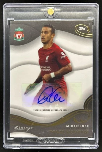 Thiago Alcantara 2022 Topps Liverpool Lineage