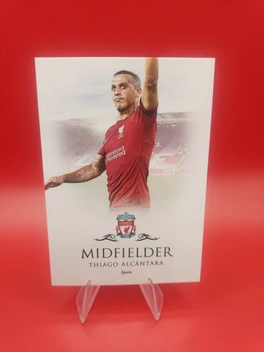 Thiago Alcantara 2023 Futera Liverpool Team Set /10