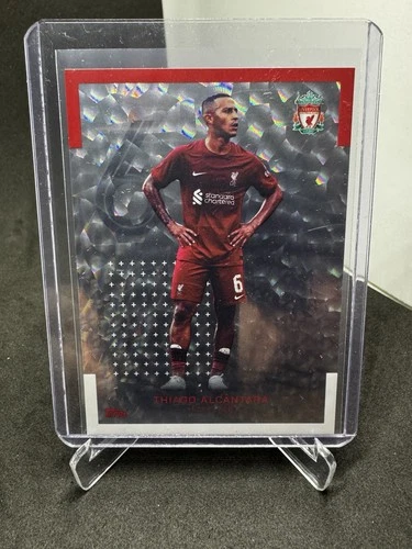 Thiago Alcantara 2022 Topps Merlin Chrome Cracked Ice