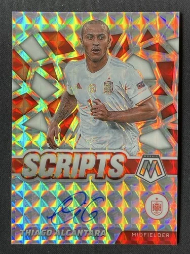 Thiago Alcantara 2021 Panini Mosaic