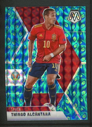 Thiago Alcantara 2021 Panini Mosaic Peacock