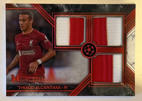 Thiago Alcantara 2023 Topps Museum /25