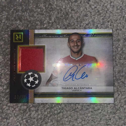 Thiago Alcantara 2020 Topps Museum /50