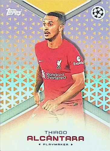 Thiago Alcantara 2023 Topps Platinum Curated Set