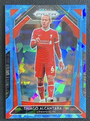 Thiago Alcantara 2020 Panini Prizm Blue Ice /75