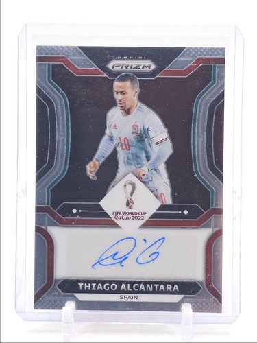 Thiago Alcantara 2022 Panini Prizm FIFA World Cup