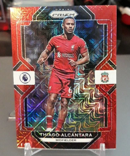 Thiago Alcantara 2022 Panini Prizm Red Mojo Prizm /99