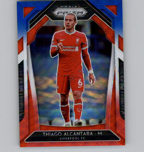 Thiago Alcantara 2020 Panini Prizm Red White & Blue Prizm