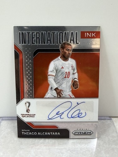 Thiago Alcantara 2022 Panini Prizm World Cup