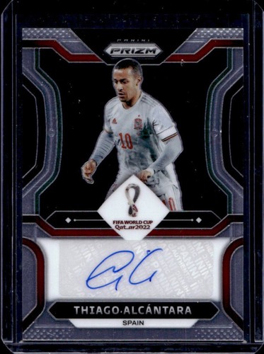 Thiago Alcantara 2022 Panini Prizm World Cup