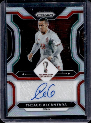 Thiago Alcantara 2022 Panini Prizm World Cup Silver /25
