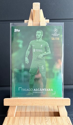 Thiago Alcantara 2022 Topps Simplicidad Green /99