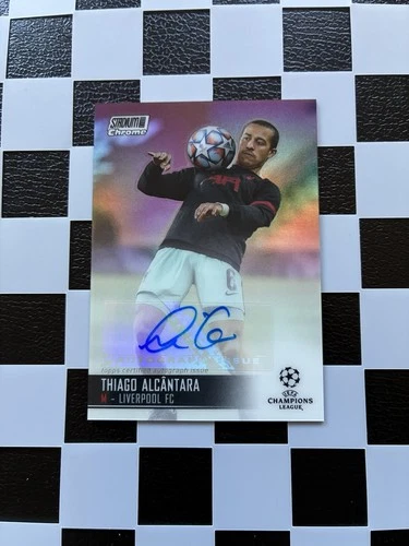 Thiago Alcantara 2020 Topps Stadium Club Chrome