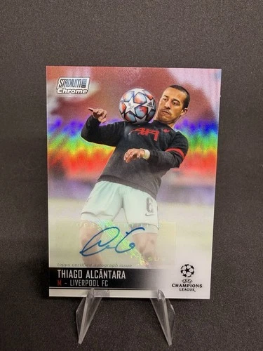 Thiago Alcantara 2020 Topps Stadium Club Chrome