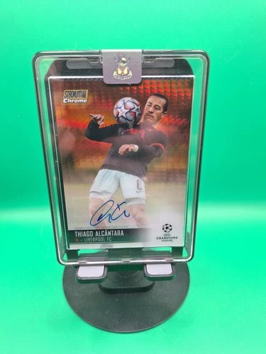 Thiago Alcantara 2020 Topps Stadium Club Chrome Gold /50