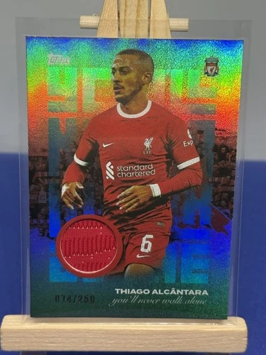 Thiago Alcantara 2023 Topps Liverpool Team Set /250