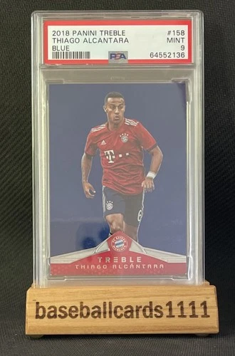 Thiago Alcantara 2018 Panini Treble Calcio Blu /75