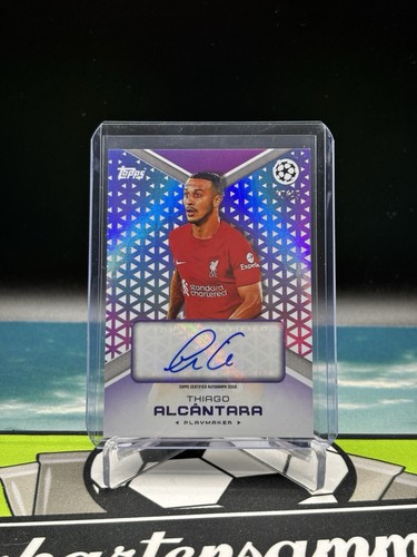 Thiago Alcantara 2022 Topps UCL /49