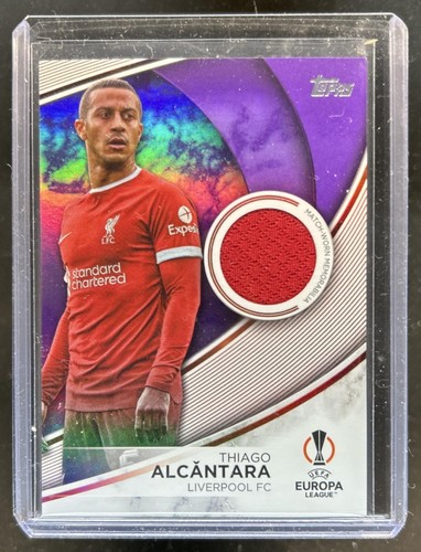 Thiago Alcantara 2023 Topps UEFA Europa Purple /299