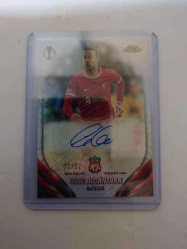 Thiago Alcântara 2024 Topps Chrome 32/52