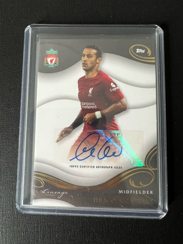 Thiago Alcântara 2022 Topps Liverpool FC Lineage