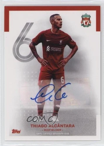 Thiago Alcântara 2023 Topps Liverpool FC Team Set /04