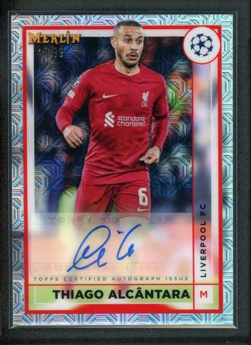 Thiago Alcântara 2023 Topps Merlin Chrome 42/99